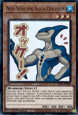 Neo-Spacian Aqua Dolphin card image