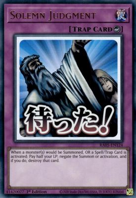 Solemn Judgment card image
