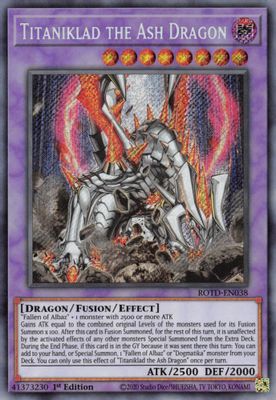 Titaniklad the Ash Dragon card image