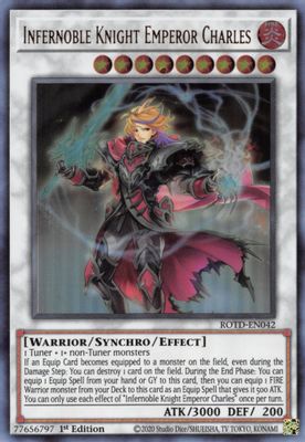 Infernoble Knight Emperor Charles card image