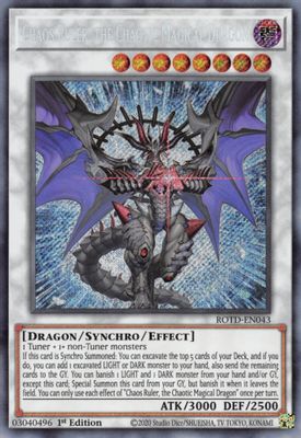 Chaos Ruler, the Chaotic Magical Dragon card image