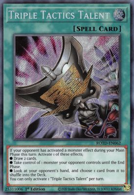 Triple Tactics Talent card image