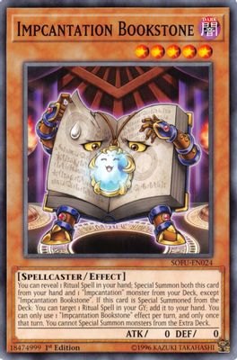 Impcantation Bookstone card image