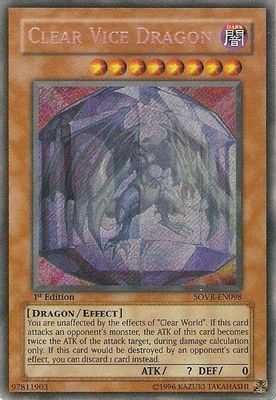 Clear Vice Dragon card image