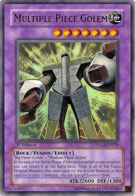 Multiple Piece Golem
